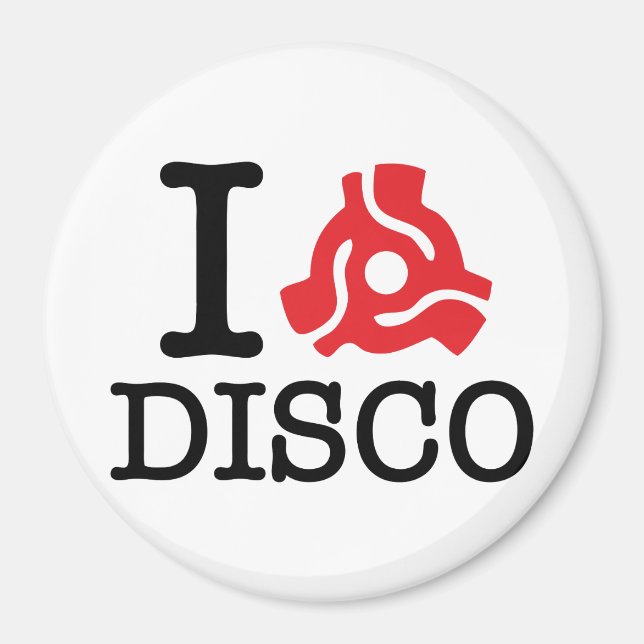 I 45 Adapter-Disco Magnet (Vorne)