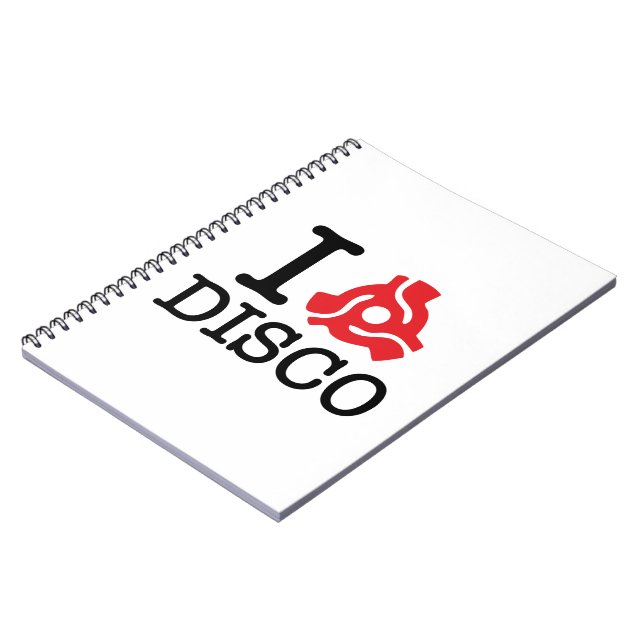 I 45 Adapter-Disco Notizblock (Linke Seite)