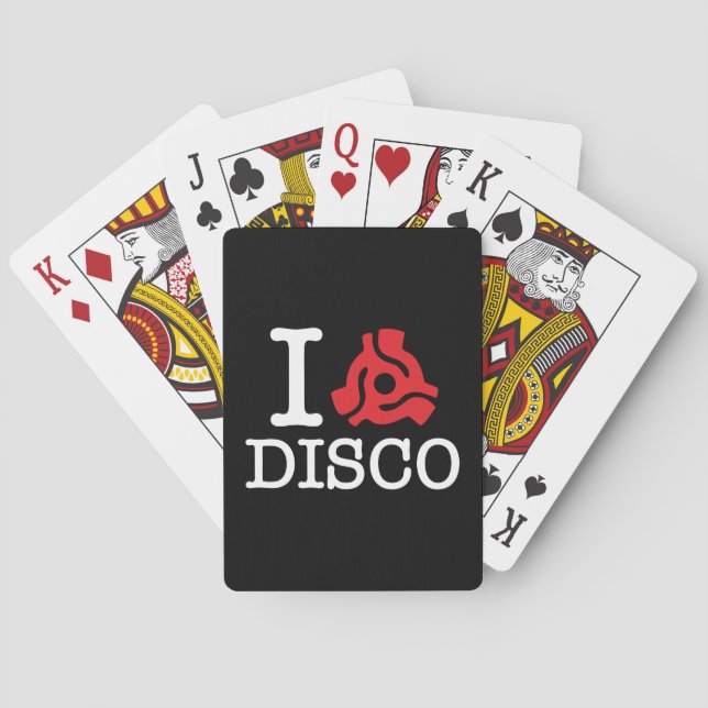 I 45 Adapter-Disco Spielkarten (Rückseite)