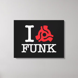 I 45-Adapter-Funk Leinwanddruck