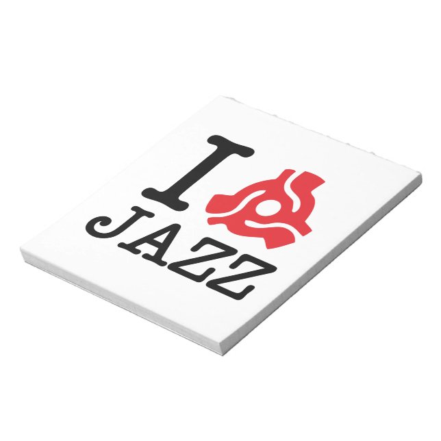 I 45 Adapter Jazz Notizblock (Rotiert)