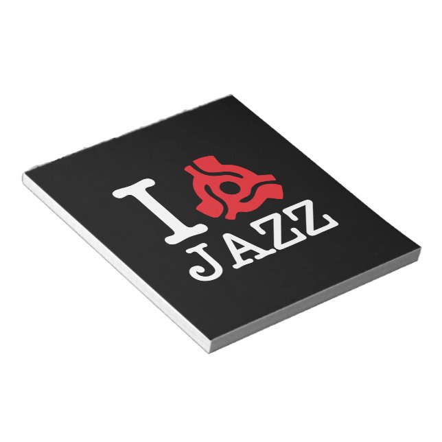 I 45 Adapter Jazz Notizblock (angewinkelt)