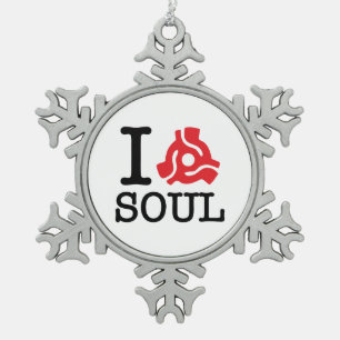 I 45-Adapter-Soul Schneeflocken Zinn-Ornament