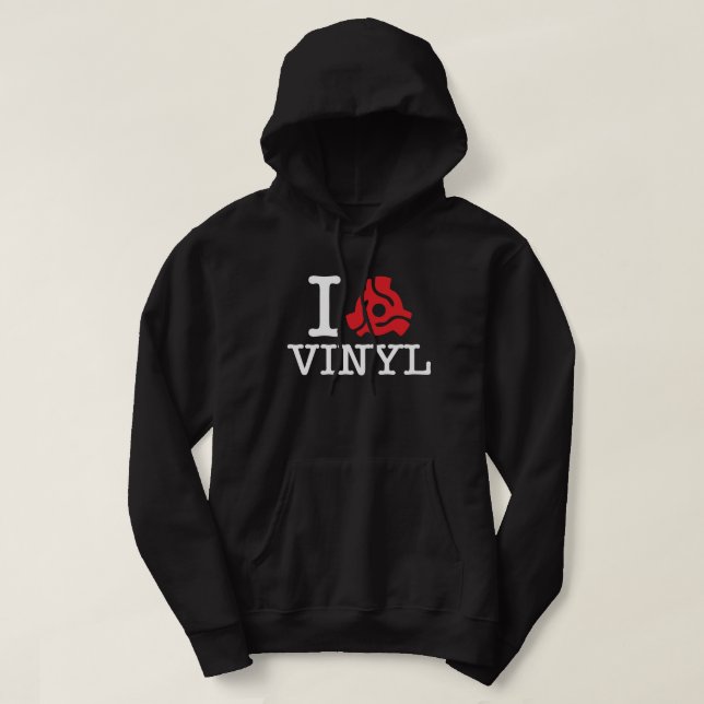 I 45 Adapter Vinyl Hoodie (Design vorne)