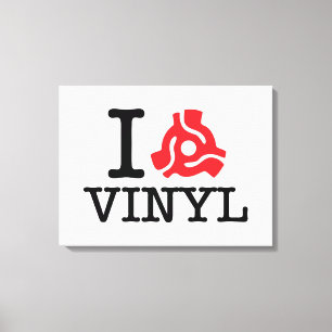 I 45 Adapter Vinyl Leinwanddruck