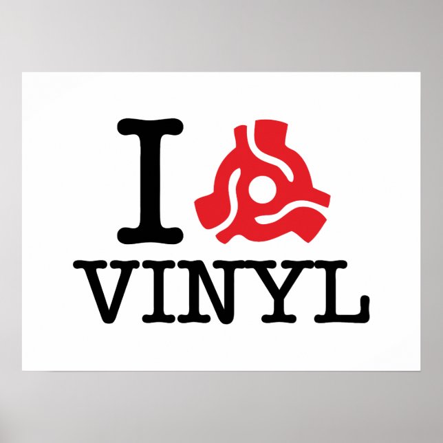 I 45 Adapter Vinyl Poster (Vorne)