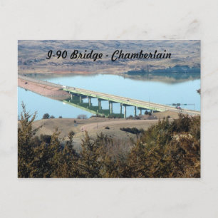 I-90-Brücke Postkarte