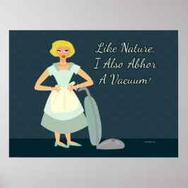 I Abhor a Vacuum Poster