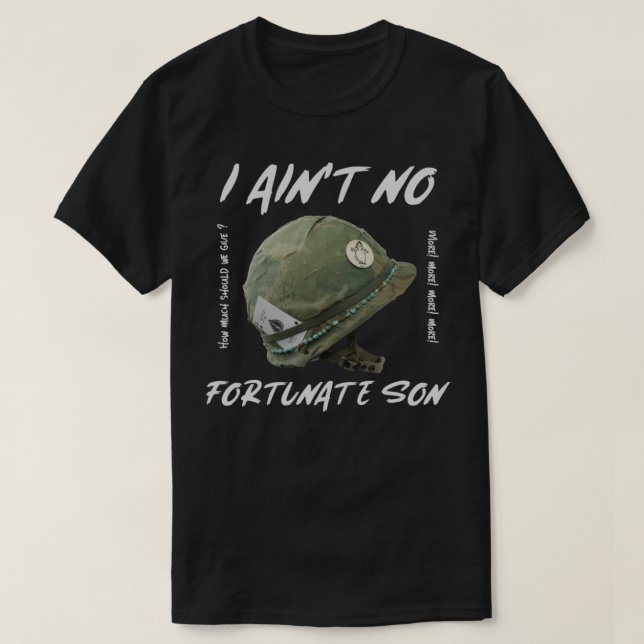 I Ain&x27; t No Fortunate Son CCR Essential T-Shir T-Shirt (Design vorne)
