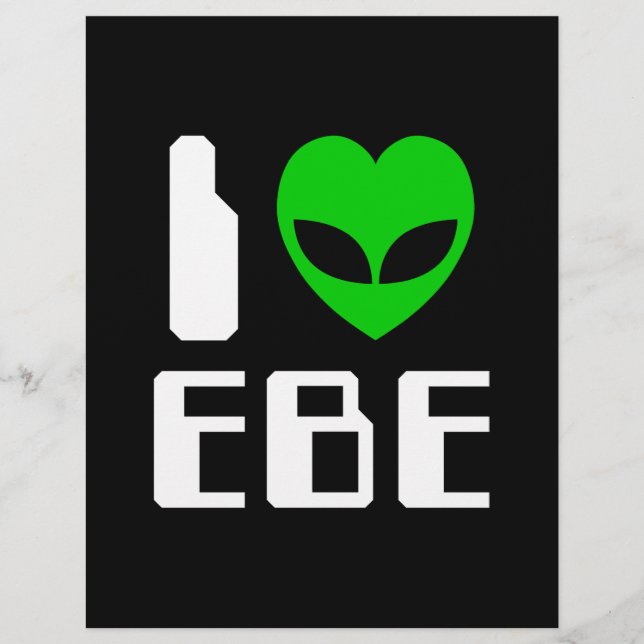 I Alien Heart EBE Flyer (Vorne)