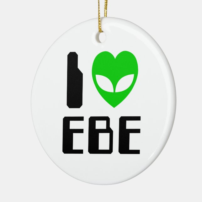 I Alien Heart EBE Keramikornament (Links)
