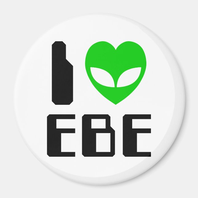 I Alien Heart EBE Magnet (Vorne)