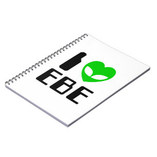 I Alien Heart EBE Notizblock