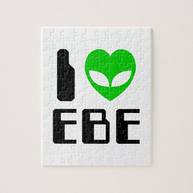 I Alien Heart EBE Puzzle (Vertikal)