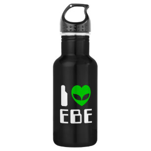 I Alien Heart EBE Trinkflasche