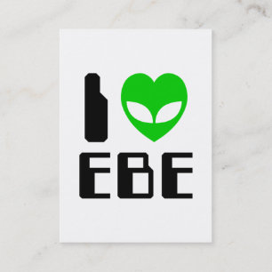 I Alien Heart EBE Visitenkarte