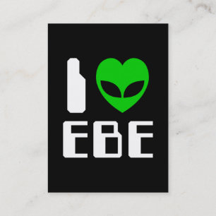 I Alien Heart EBE Visitenkarte