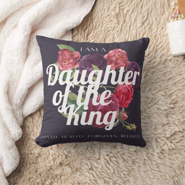 "I am a Daughter of the King" Pillow Kissen (Decke)