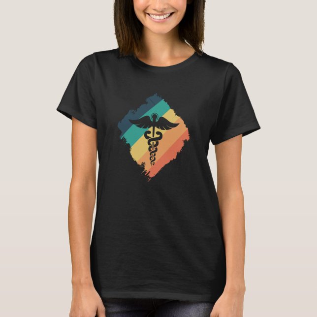 I am a Doctor Profession Crest Badge T-Shirt (Vorderseite)