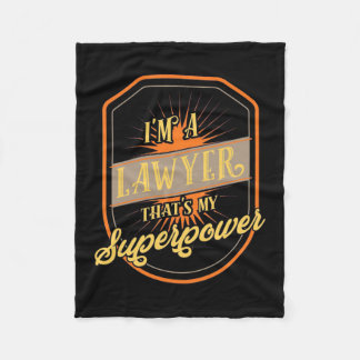 I Am A Lawyer Fleecedecke