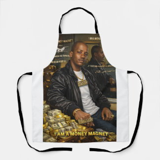 I AM A MONEY MAGNET APRON SCHÜRZE