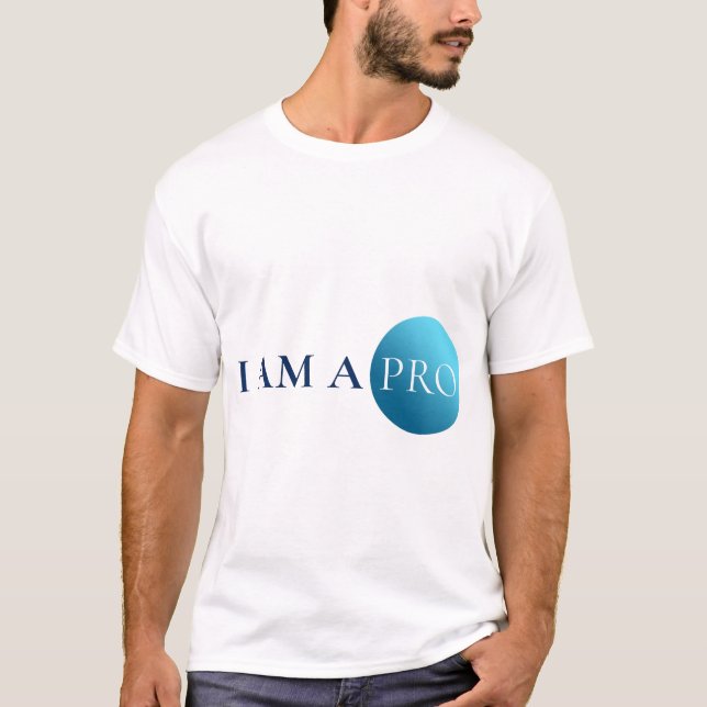 I AM A PRO | Empowerment Minimalist T-Shirt (Vorderseite)