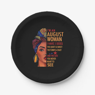 I Am An August Woman I Have 3 Sides August Pappteller