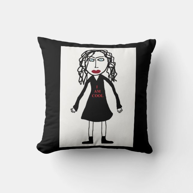 I am Cool Pillow Kissen (Vorderseite)