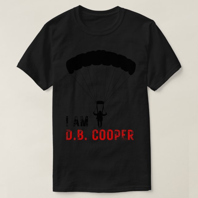 I AM DB Cooper 2 T-Shirt (Design vorne)