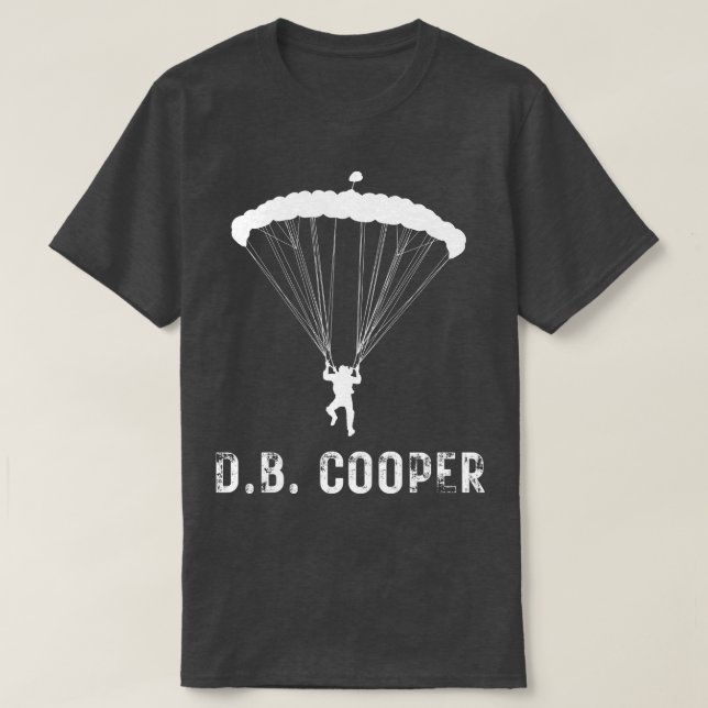 I AM DB Cooper T-Shirt (Design vorne)