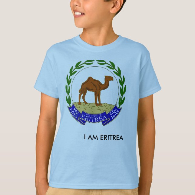 I AM ERITREA T-Shirt (Vorderseite)