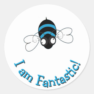 I Am Fantastic Round Sticker