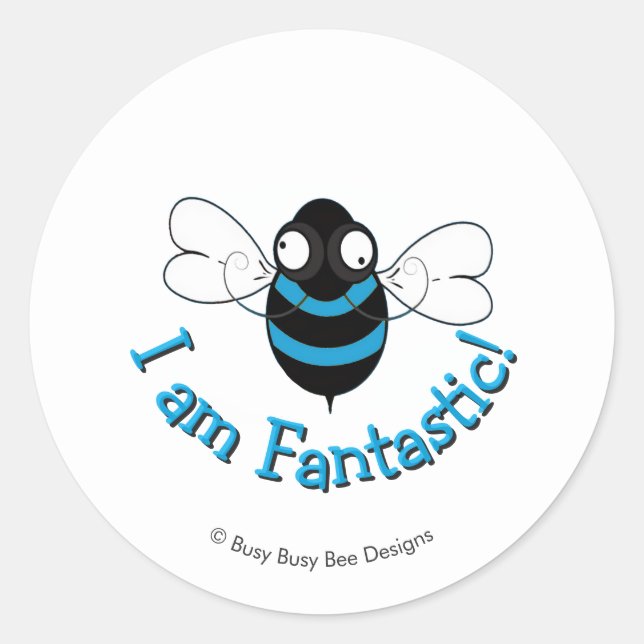 I Am Fantastic! Sticker (Vorderseite)