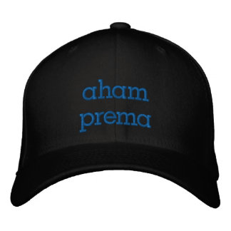 i am göttlichen Liebe aham prema mantra Blue Bestickte Baseballkappe