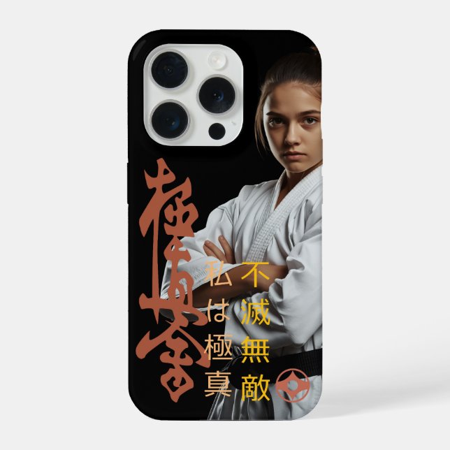 I am Kyokushin - Unbreakable, Unstoppable, Karate iPhone Hülle (Rückseite)