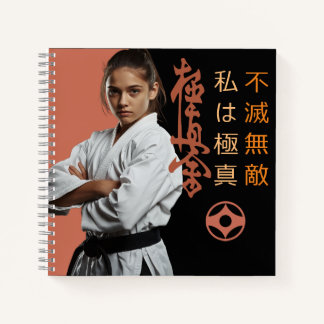 I am Kyokushin - Unbreakable, Unstoppable, Karate Notizbuch