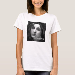 'I AM Lächeln' Bitchy Resting Face/ Goth/ Autismu T-Shirt