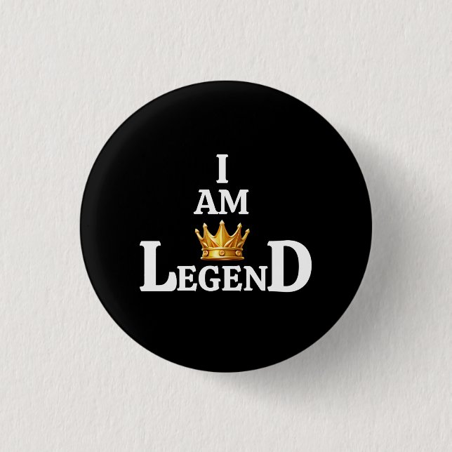 I Am Legend Button (Vorderseite)