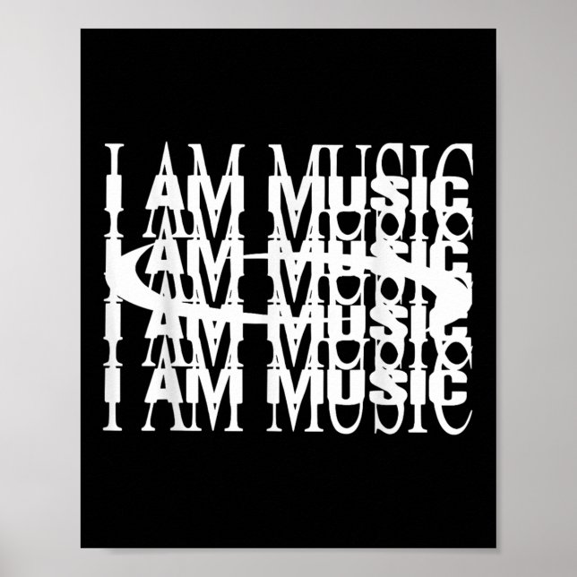 I Am Music Carti 2025 Abum Tour Merch Poster (Vorne)