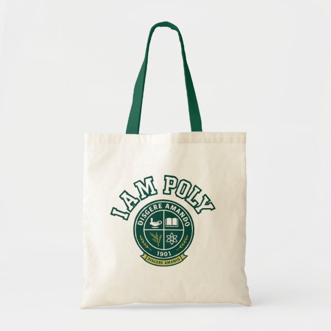I AM POLY Tote Bag Tragetasche (Vorne)