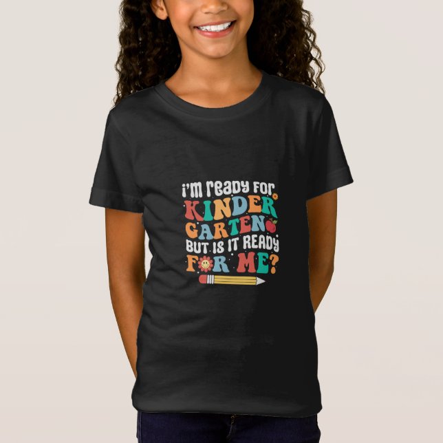 I am ready Kindergarten T-Shirt (Vorderseite)