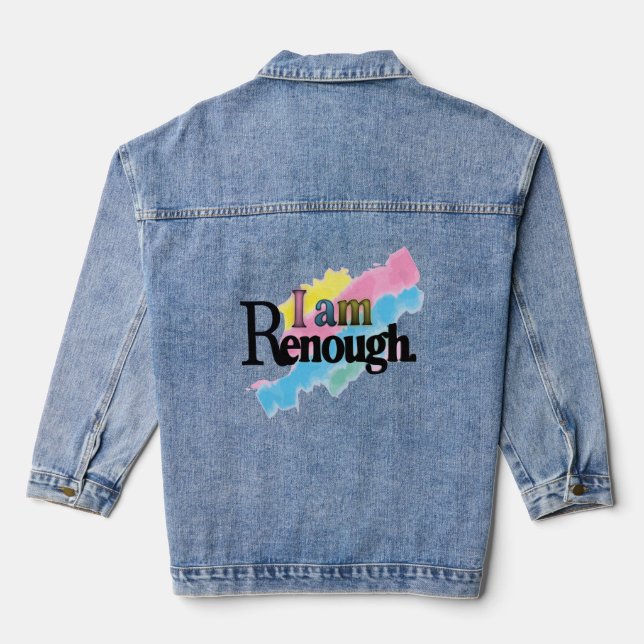 I Am Renough Jeansjacke (Rückseite)