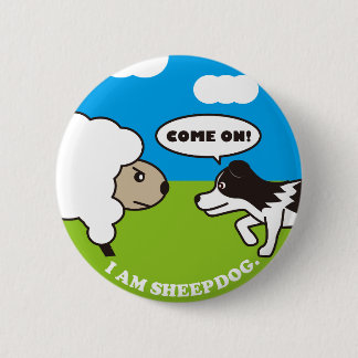 I AM SEEPDOG. 缶バッチ BUTTON