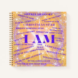 I AM Shekinah Glory Spiral Notebook Notizbuch