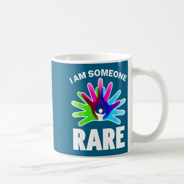 I Am Someone Rare Disease Awareness - Rare Disease Kaffeetasse (Rechts)