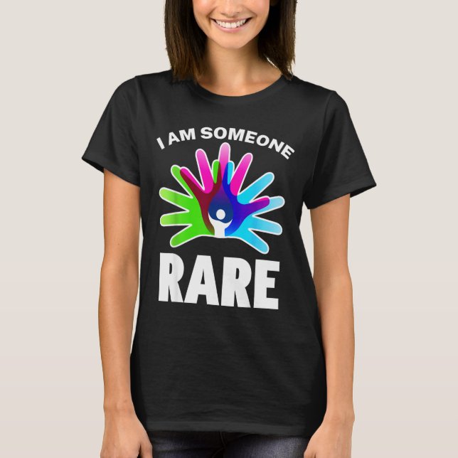 I Am Someone Rare Disease Awareness - Rare Disease T-Shirt (Vorderseite)