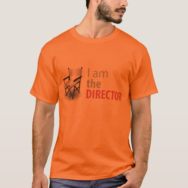 I am the Direktor Helles Unterhemd des Kinos (Vorderseite)