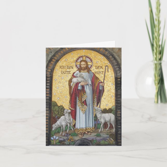 I am the Good Shepherd.  Karte (Vorderseite)