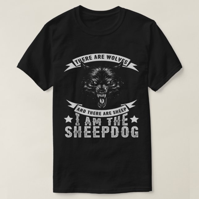 I Am the Sheepdog  Patriotic Shirt for Men211.png (Design vorne)