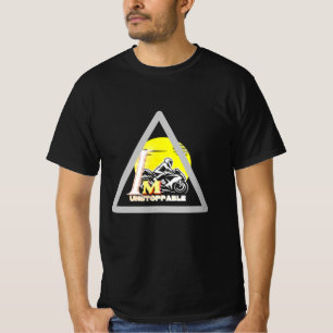 'I Am Unaufhaltsam' Rider Triangle Motivierend T-Shirt